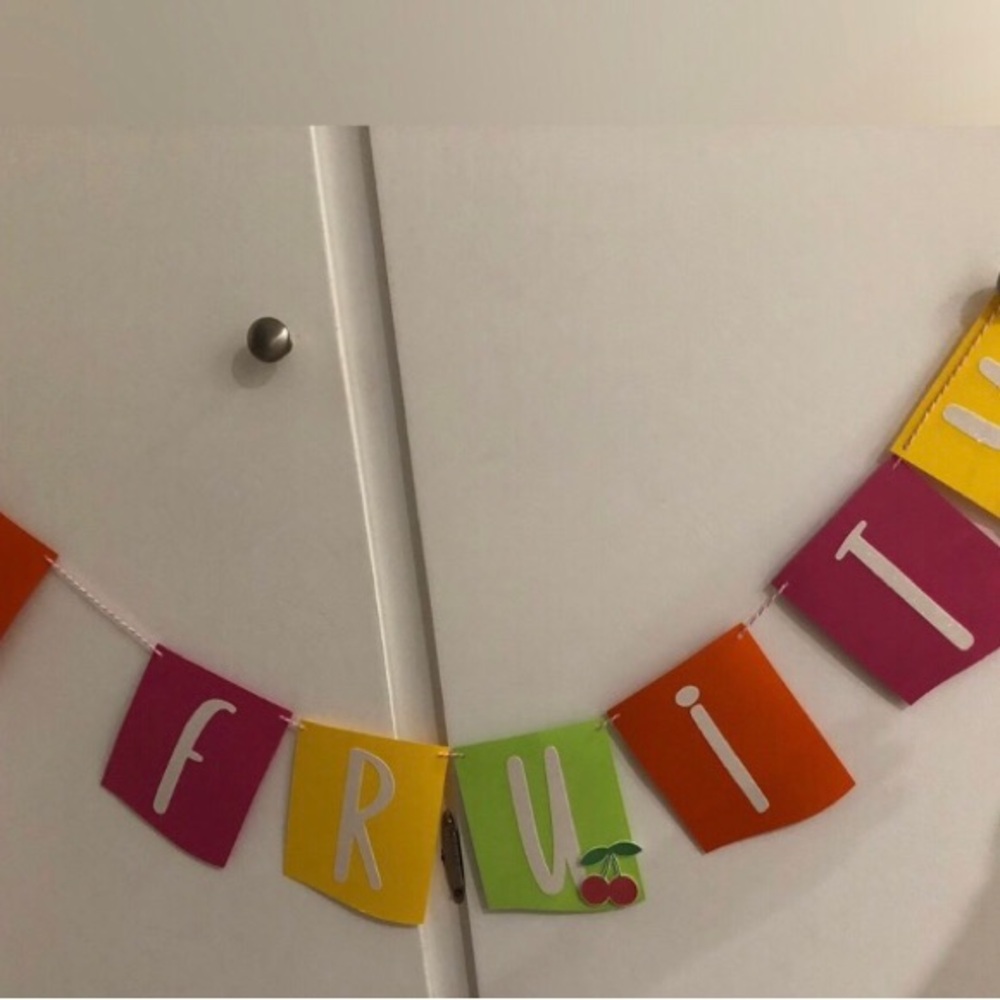 Fruitie Cutie 1st birthday party supplies